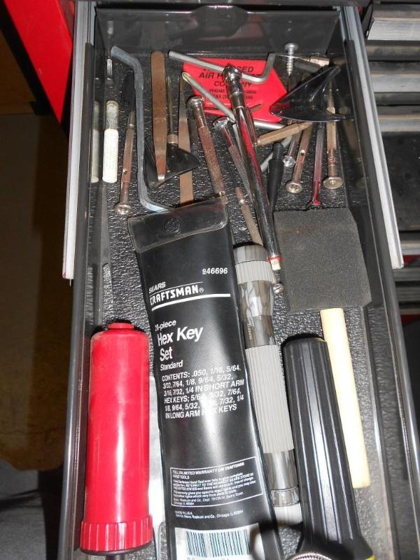 Craftsman 20 pc Hex Key set and var...