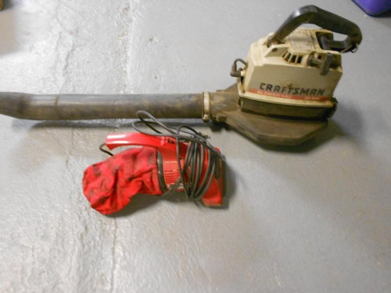 Craftsman blower  vac and a dirt d...
