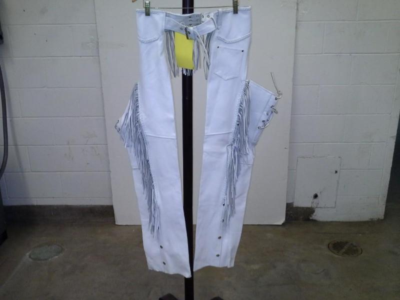 Hot Leathers, womens white chaps w...