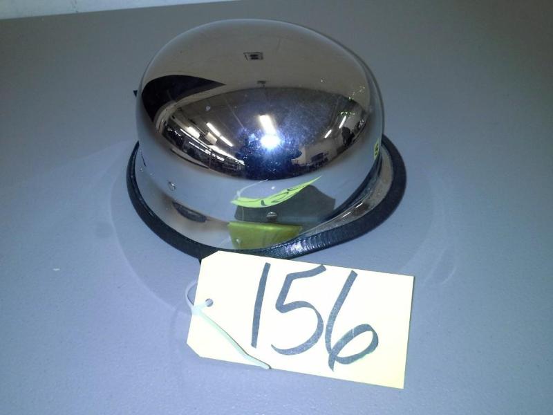German helmet, chrome finish, size ...