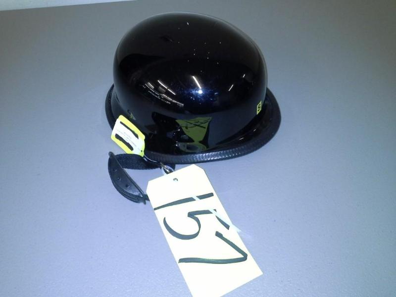 German helmet, gloss black finish, ...