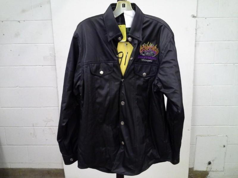 Zara Waterproof Leather Shirt, men...