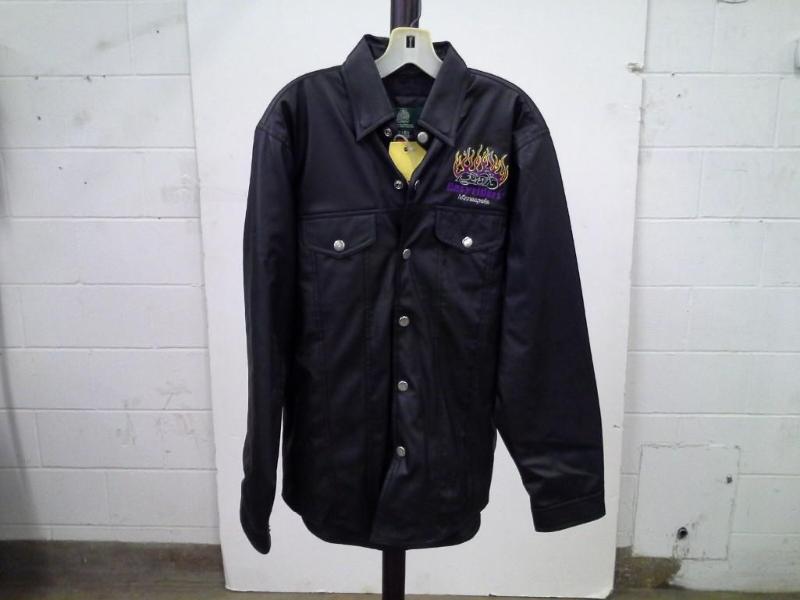 Zara Waterproof Leather Shirt, men...