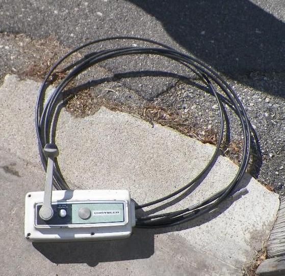 lot 140 image: Chrysler Control Box & Cables...