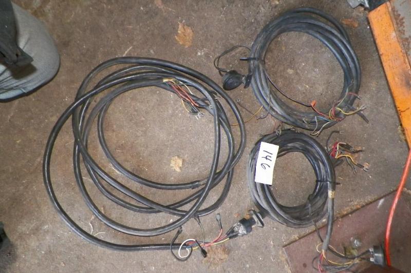 lot 146 image: 3 Chrysler Out Board Harnesses with...