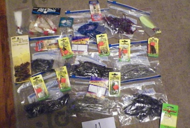 lot 26 image: Fishing lure lot as shown...