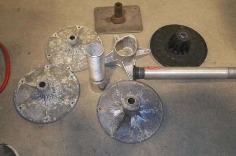 lot 45 image: Boat Seat Holder Parts as shown...