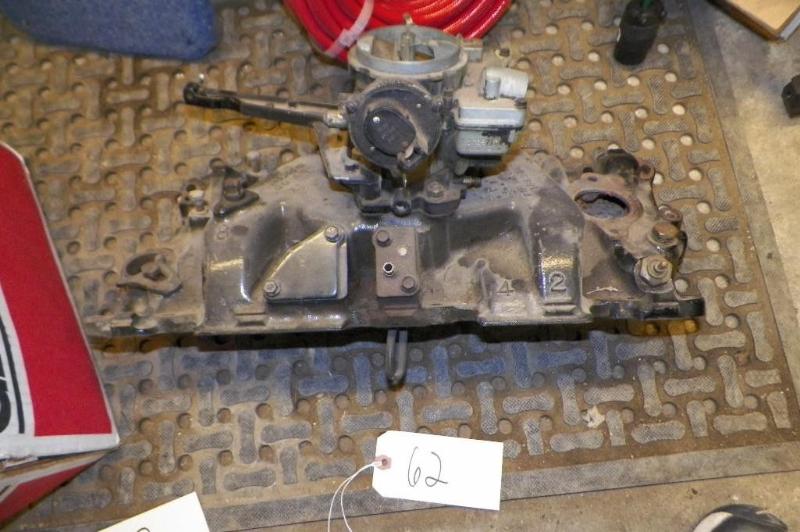 lot 62 image: 2 Barrel V8&nbspintake for a Mercu...