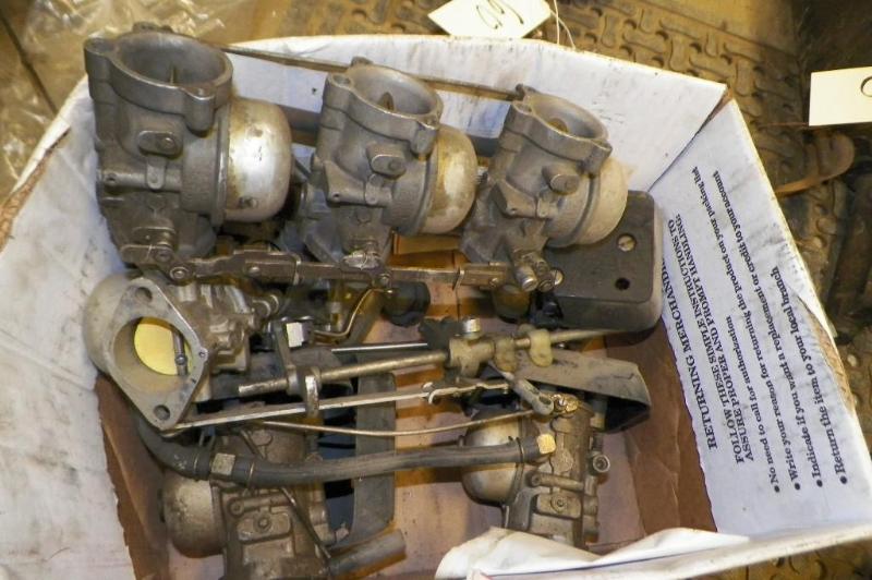 lot 63 image: Box of Carburators for Chrysler Out...