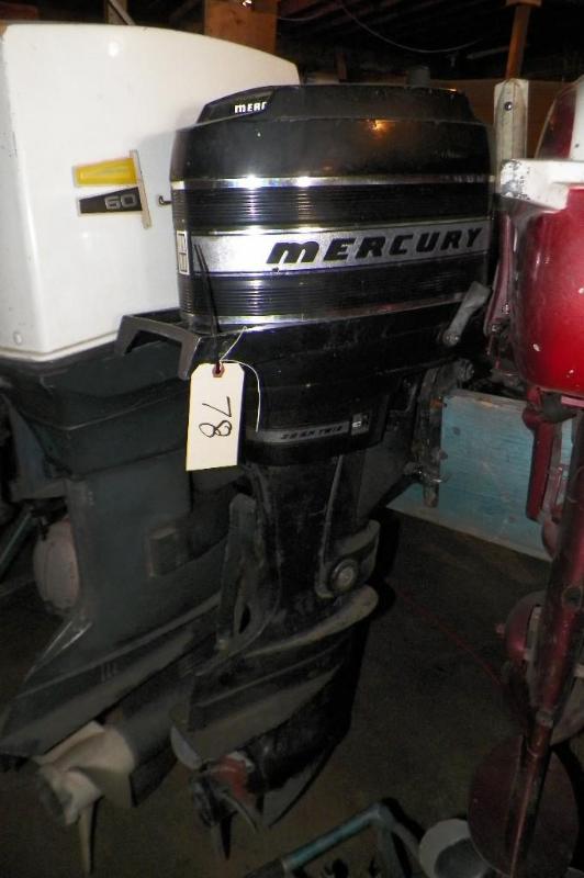 lot 78 image: 20 HP Mercury Late 1960s. &nbspCo...