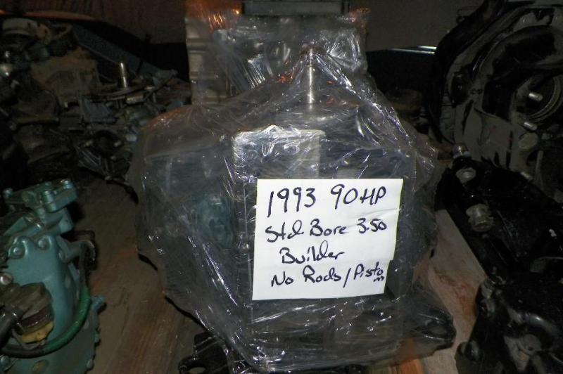 lot 94 image: 1993 90 HP Standard Bore 3.50 No Ro...