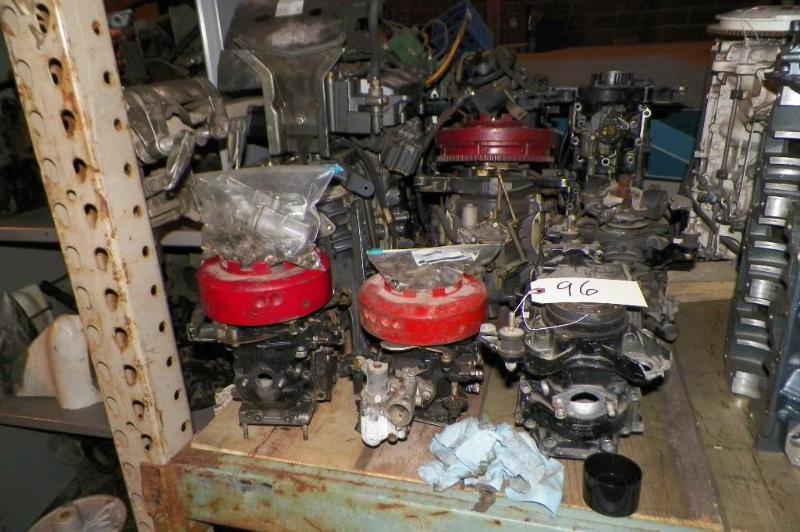 lot 96 image: Mercury Power Heads 1960s 1970s a...