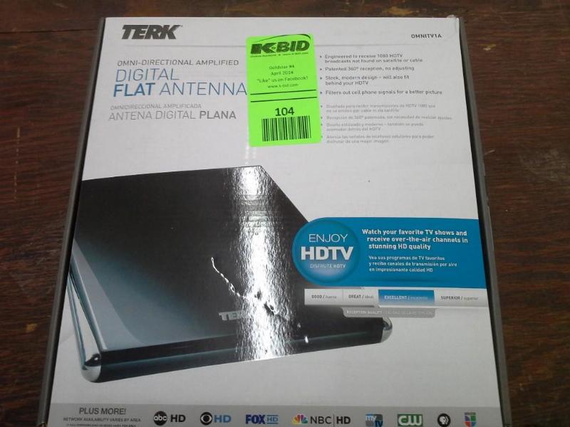 lot 104 image: Terk Omni-Directional Amplified Dig...