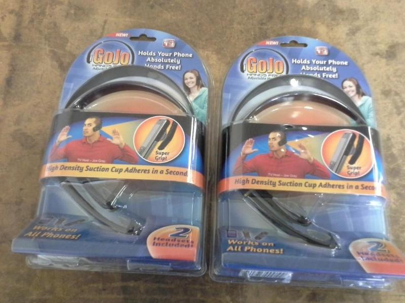 lot 123 image: 2 GoJo, model GJ011124, hands free ...