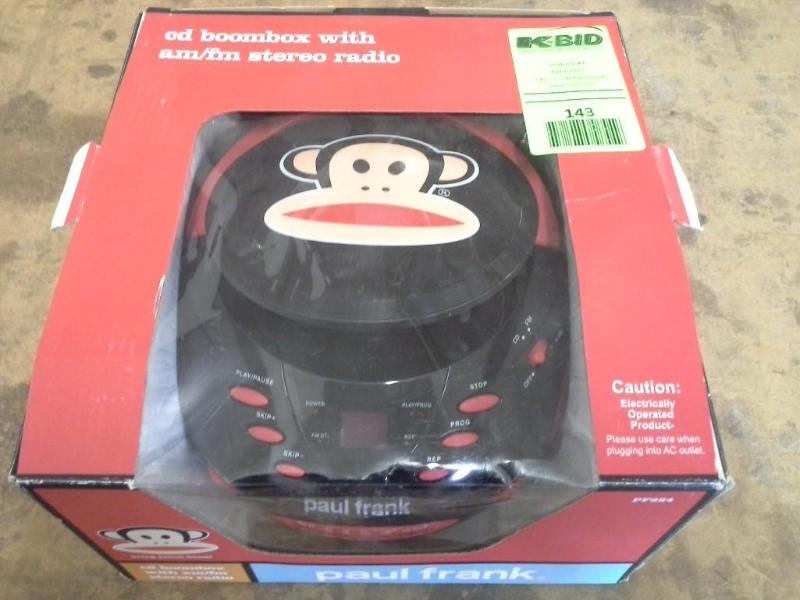 lot 143 image: Paul frank, model PF224, cd boom bo...