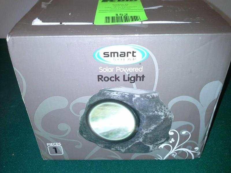 lot 152 image: SMART SOLAR, solar powered Rock Lig...