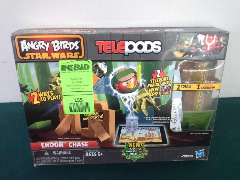 lot 155 image: Hasbro, Angry Birds, star wars, tel...