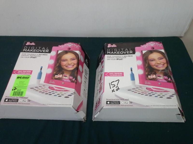 lot 157 image: 2 BARBIE, Digital Makeover, made fo...