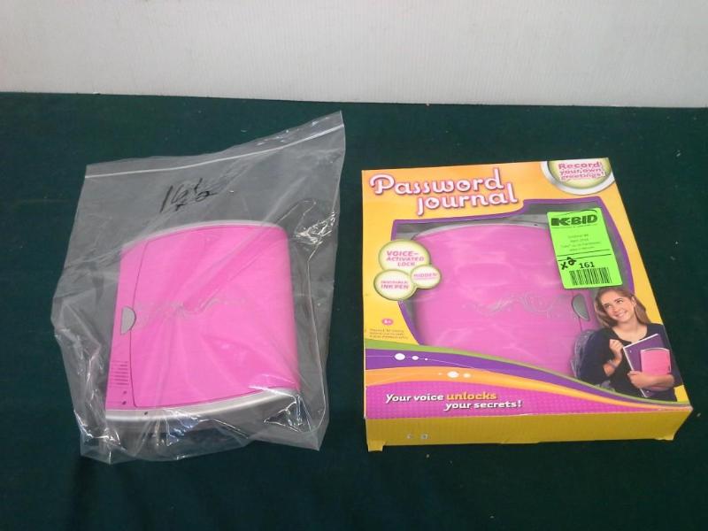 lot 161 image: 2 Mattel, Girl Tech Password Journa...