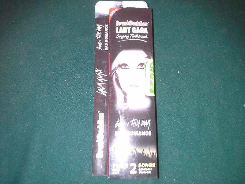 lot 165 image: 3 BrushBuddies, LADY GAGA, Singing ...