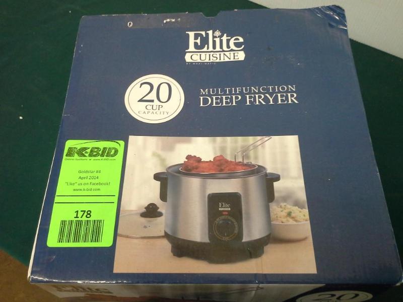 lot 178 image: Elite Cuisine, 20 cup, multifunctio...