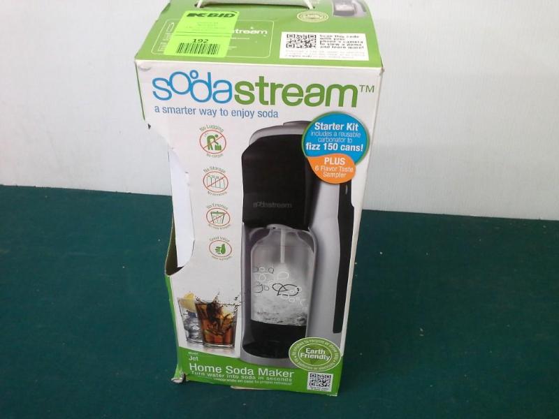 lot 192 image: sodastream, model jet, home soda ma...