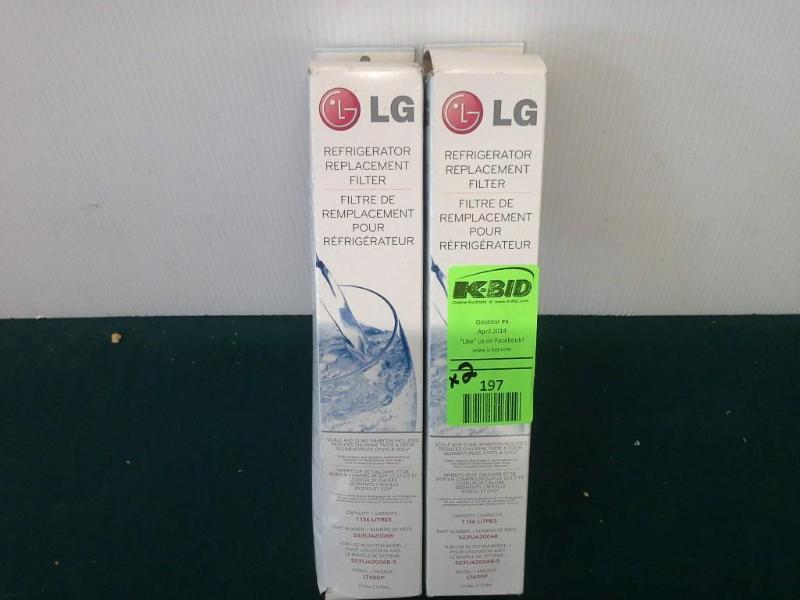 lot 197 image: 2 LG, model LT600P, refrigerator Re...