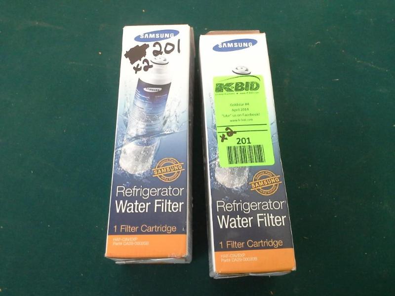 lot 201 image: 2 SAMSUNG, refrigerator Replacement...