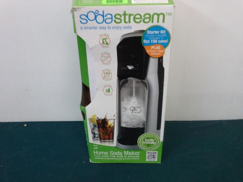 lot 214 image: sodastream, model jet, home soda ma...