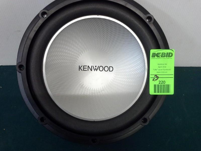 lot 220 image: Lot includes, 2 KENWOOD KFC-W12PS a...