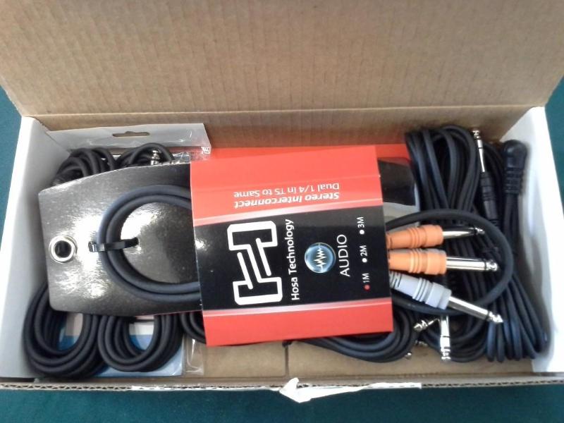 lot 25 image: Hosa Technology Electric Drum Cable...