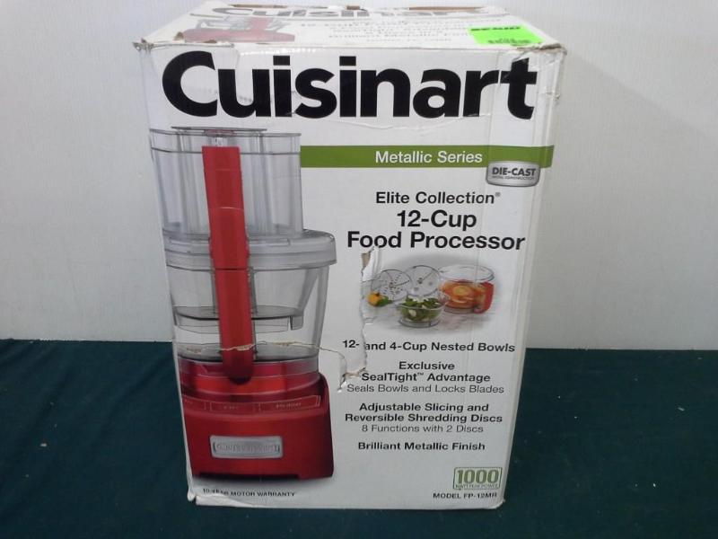 lot 254 image: Cuisinart, fp-12mr, 12 cup food pro...
