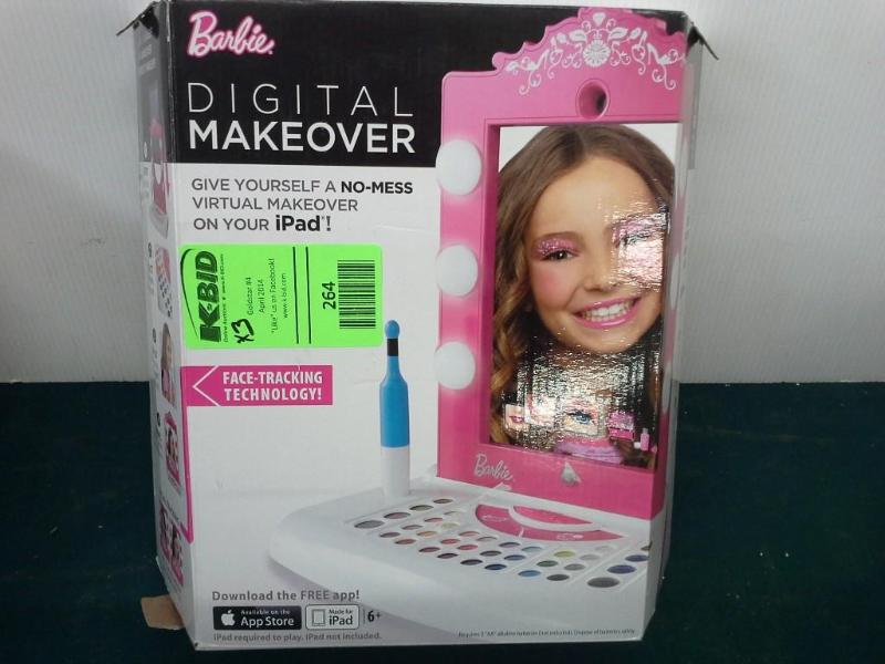 lot 264 image: 3 BARBIE, Digital makeover kits. Bi...