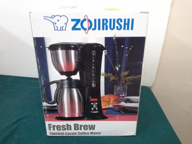 lot 276 image: ZOJIRUSHI, Fresh Brew, thermal cara...