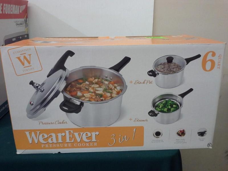 lot 278 image: WEAREVER, 3 IN 1, pressure cooker. ...