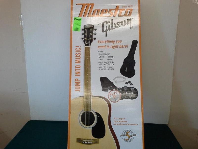 lot 29 image: Gibson Maestro Full Size Acoustic G...
