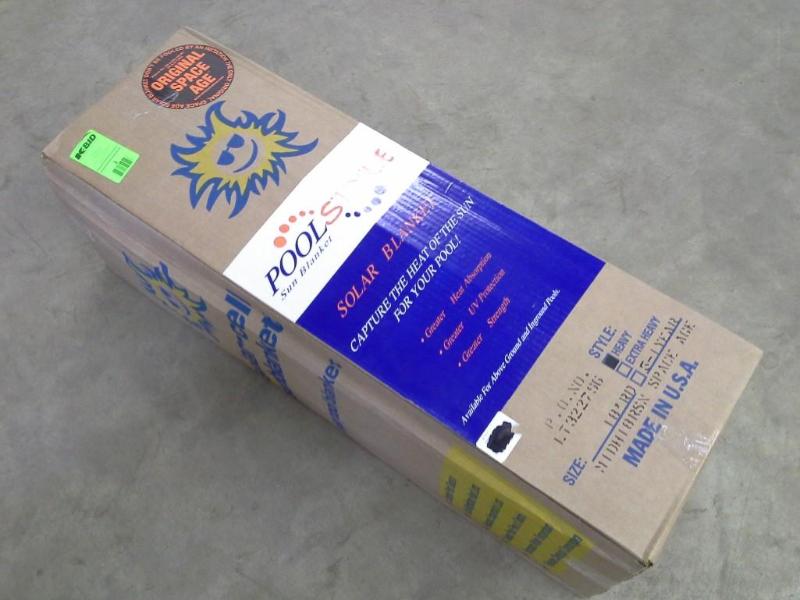 lot 3 image: Pool Style Solar-cell Sunblanket 18...