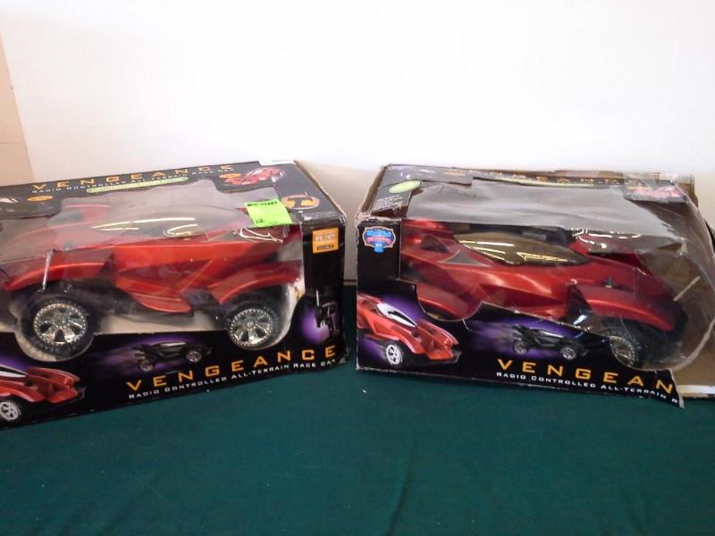lot 302 image: 2 BLUE HAT, VENGEANE RC CAR
