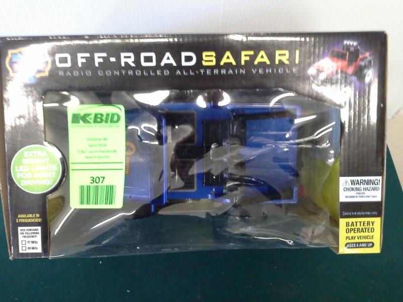 lot 307 image: Blue Hat Toy Company, OFF ROAD SAFARI