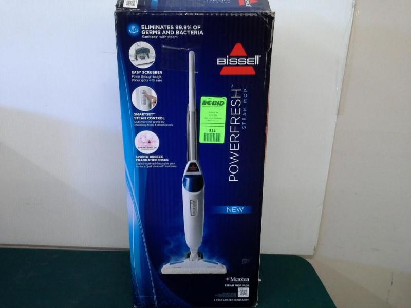 lot 314 image: Bissell, POWERFRESH, steam mop