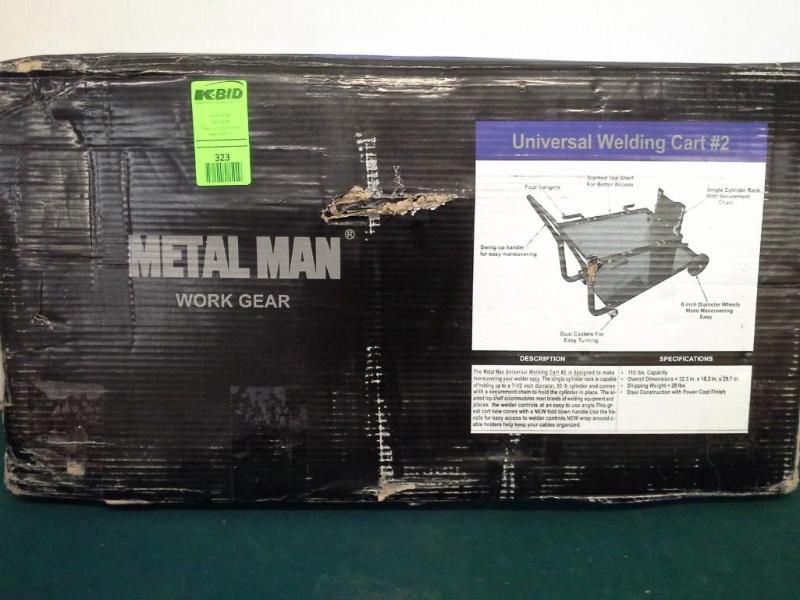 lot 323 image: METAL MAN, WORK GEAR