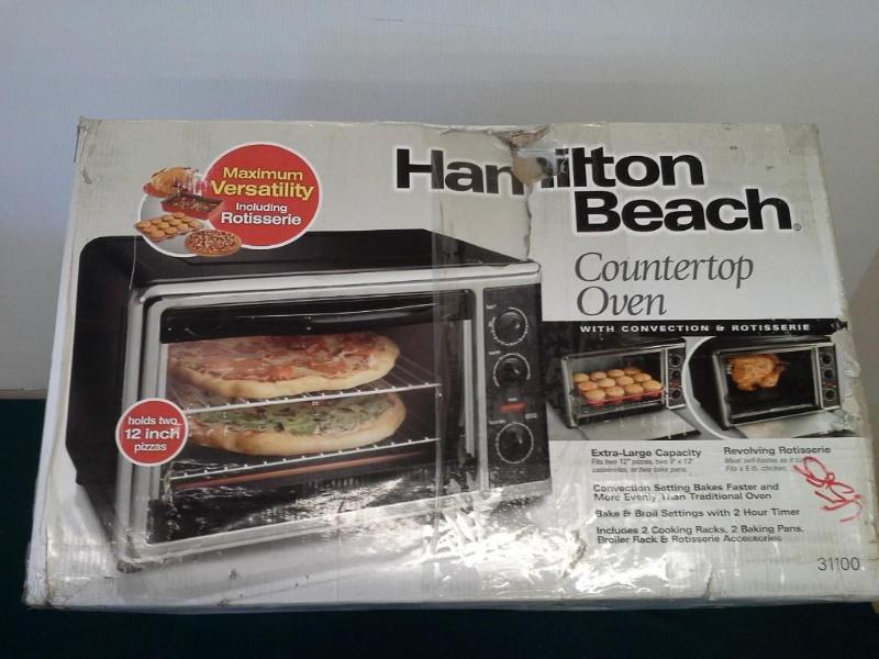 lot 335 image: Hamilton Beach, counter top oven