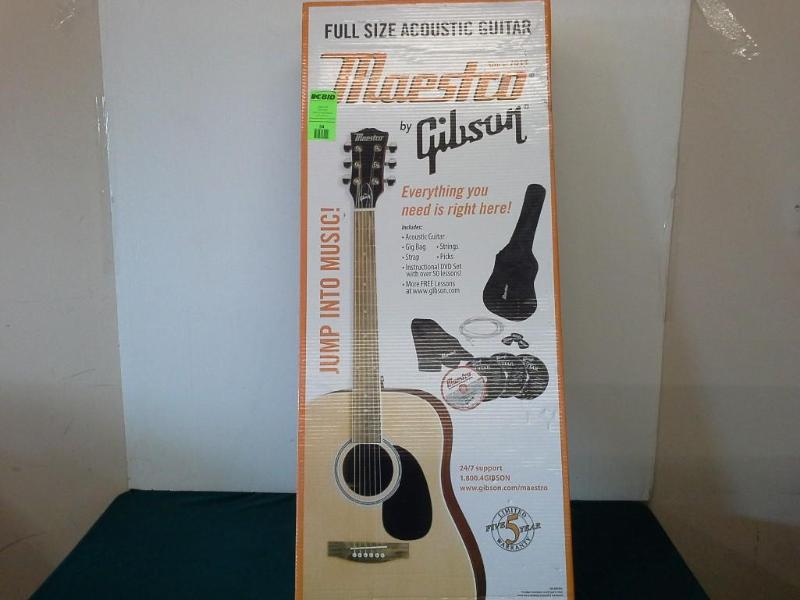 lot 34 image: Gibson Maestro Full Size Acoustic G...