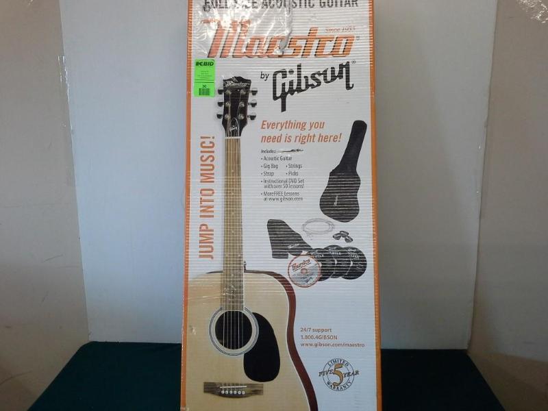 lot 36 image: Gibson Maestro Full Size Acoustic G...