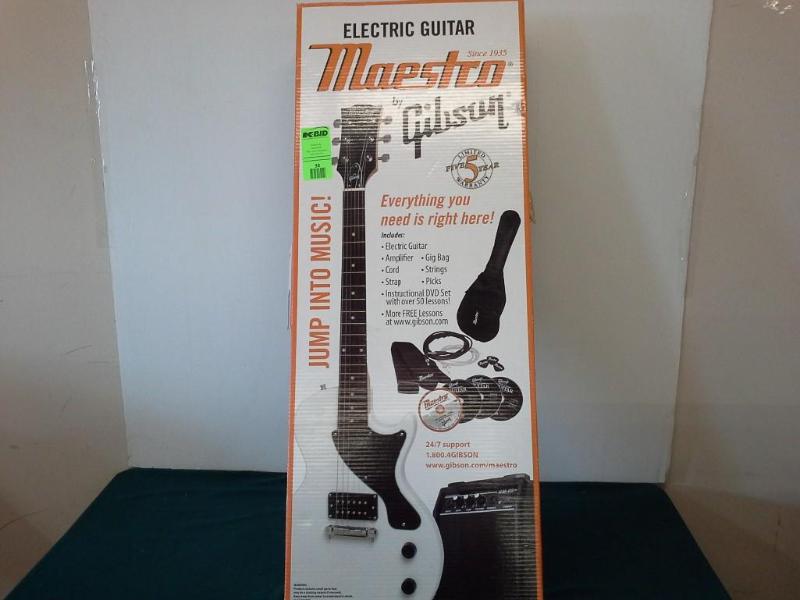 lot 38 image: Gibson Maestro Electric Guitar. Bid...