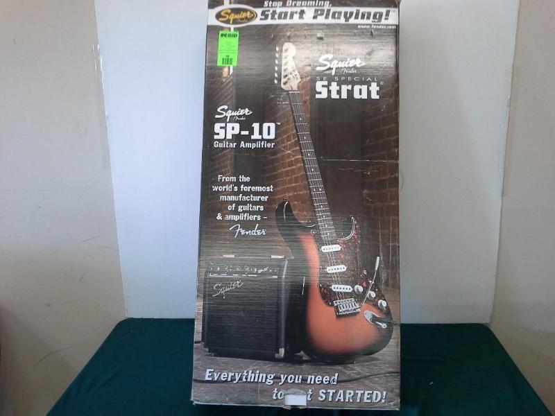 lot 48 image: Fender Squier SE Special Strat &...