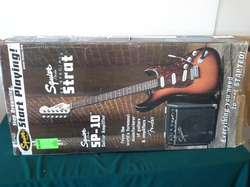lot 49 image: Fender Squier SE Special Strat &...
