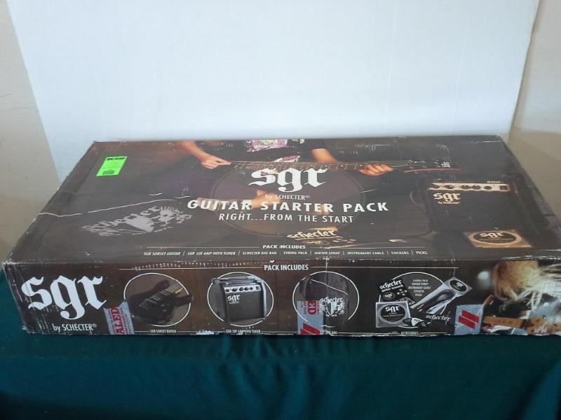 lot 52 image: Schecter SGR Guitar Starter Pack. B...
