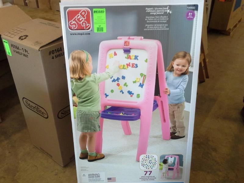 lot 57 image: Step 2 Easel for Two. Bidder is res...