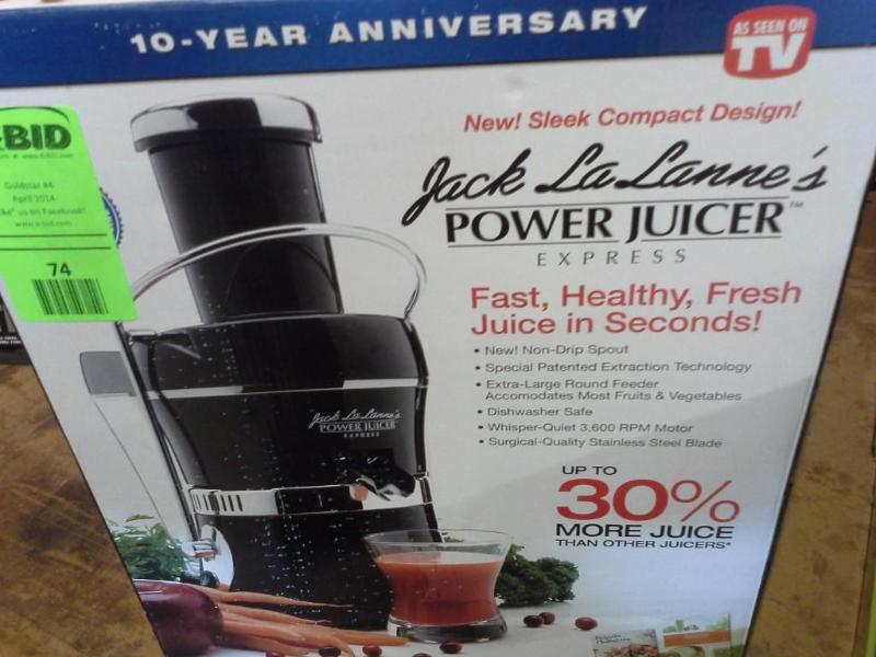 lot 74 image: Jack LaLannes Power Juicer Express...
